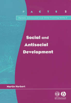 Book cover for Social and Antisocial Development