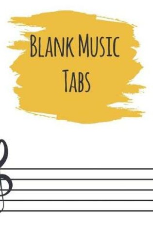 Cover of Blank Music Tabs