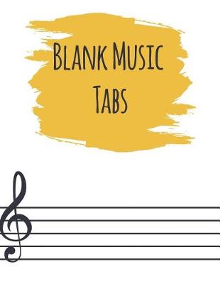 Cover of Blank Music Tabs