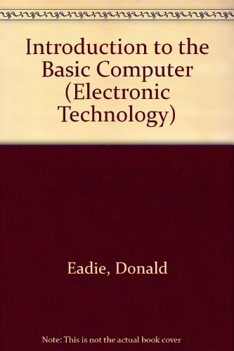 Book cover for Introduction to the Basic Computer