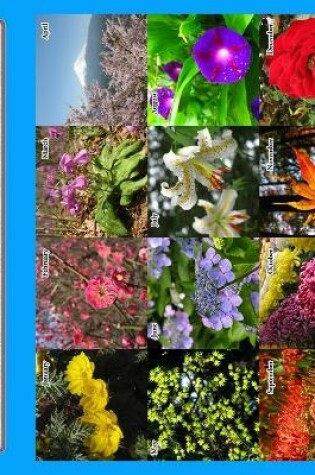 Cover of 2021 Japan Flower Photos Calendar