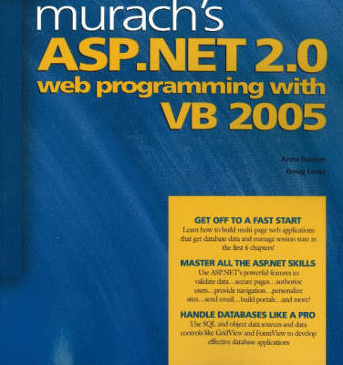 Book cover for Murach's ASP.NET Web Programming with VB.NET