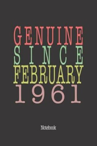 Cover of Genuine Since February 1961