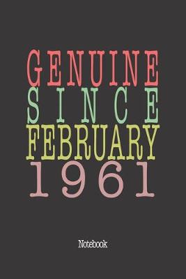 Book cover for Genuine Since February 1961