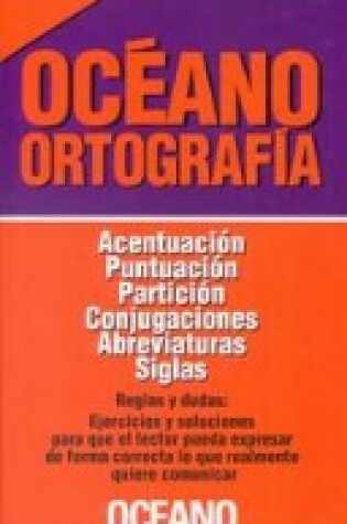 Cover of Oceano Ortografia