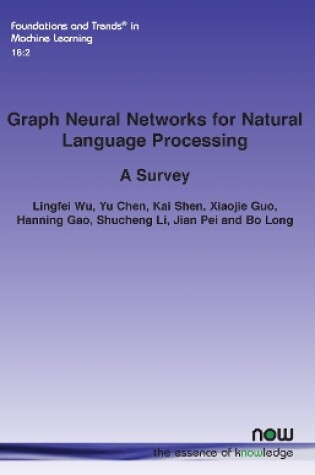 Cover of Graph Neural Networks for Natural Language Processing