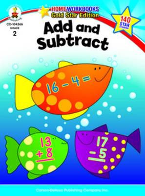 Book cover for Add and Subtract, Grade 2