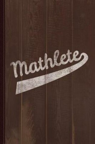 Cover of Mathlete Vintage Journal Notebook