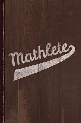 Book cover for Mathlete Vintage Journal Notebook