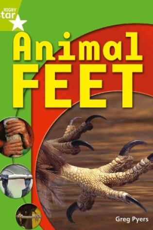 Cover of Rigby Star Guided Quest Year 1 Green Level: Animal Feet Reader Single