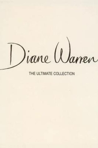 Cover of Diane Warren Ultimate Collection