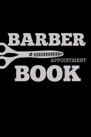 Cover of Barber Appointment Book