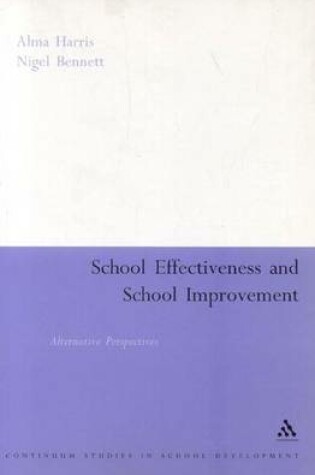 Cover of School Effectiveness, School Improvement