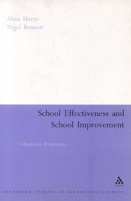 Book cover for School Effectiveness, School Improvement