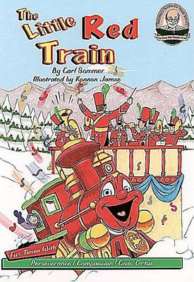 Book cover for The Little Red Train with CD Read-Along