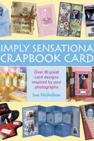 Cover of Simply Sensational Scrapbook Cards