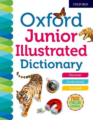 Book cover for Oxford Junior Illustrated Dictionary