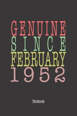 Book cover for Genuine Since February 1952