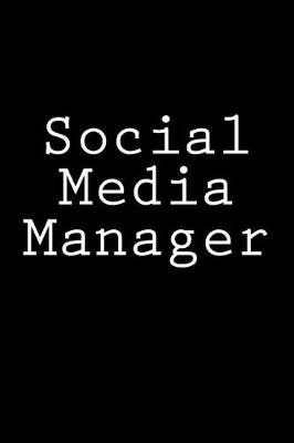 Book cover for Social Media Manager