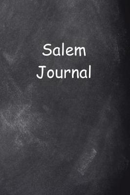 Book cover for Salem Journal Chalkboard Design