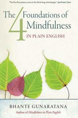 Cover of The Four Foundations of Mindfulness in Plain English