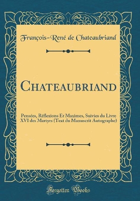 Book cover for Chateaubriand