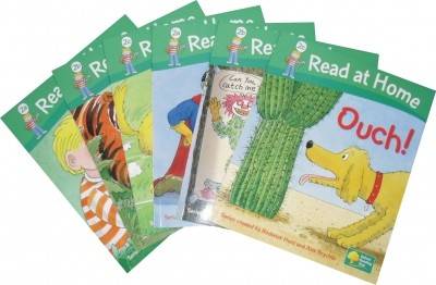 Book cover for Read at Home is a Fun, Innovative New Scheme Designed for Young, Beginner Readers. Starring Floppy, Biff, Chip and All the Popular Oxford Reading Tree Characters, This Series Has Been Specially Writte