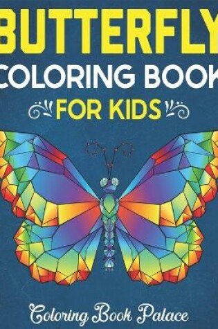 Cover of Butterfly Coloring Book for Kids