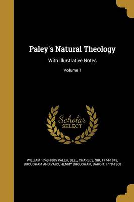 Book cover for Paley's Natural Theology
