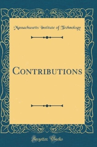 Cover of Contributions (Classic Reprint)