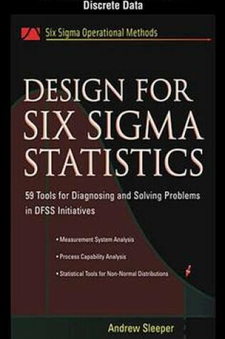 Cover of Design for Six SIGMA Statistics, Chapter 8 - Detecting Changes in Discrete Data