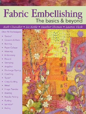 Book cover for Fabric Embellishing