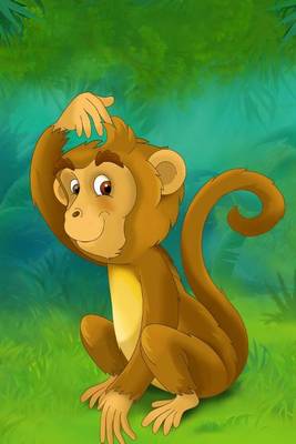 Book cover for Happy Little Monkey Scratching His Head