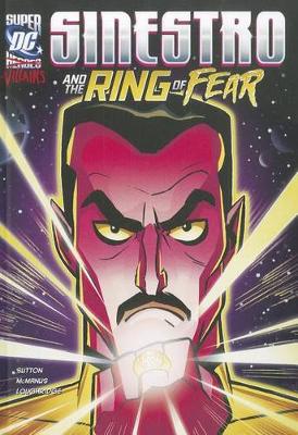 Book cover for Dc Super Villains Sinestro and the Ring of Fear