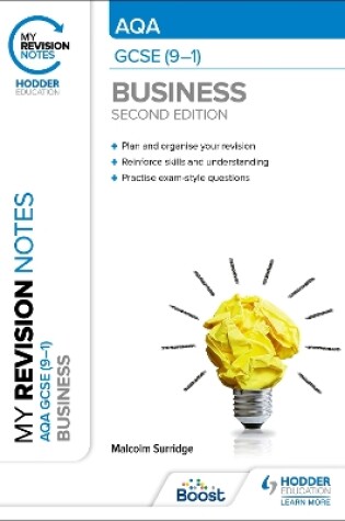 Cover of My Revision Notes: AQA GCSE (9-1) Business Second Edition