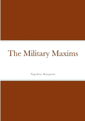 Book cover for The Military Maxims