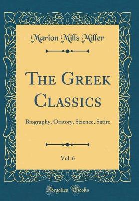 Book cover for The Greek Classics, Vol. 6