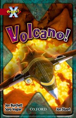 Book cover for Project X: Y6 Red Band: Extreme Cluster: Volcano!