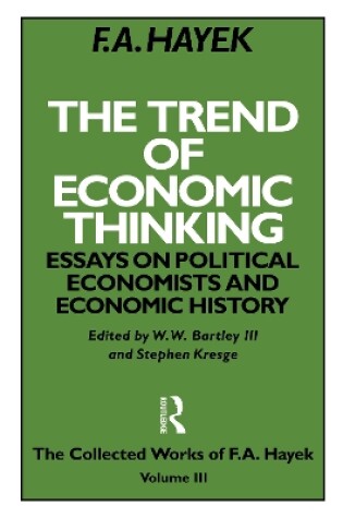 Cover of The Trend of Economic Thinking