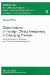 Book cover for Determinants of Foreign Direct Investment in Emerging Markets