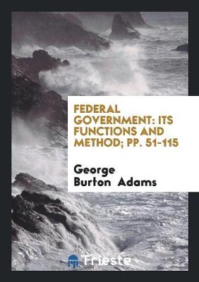 Book cover for Federal Government