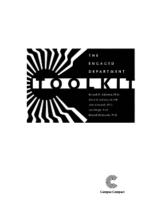 Book cover for The Engaged Department Toolkit