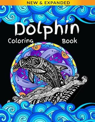 Book cover for Dolphin Coloring Book