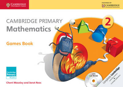 Book cover for Cambridge Primary Mathematics Stage 2 Games Book with CD-ROM