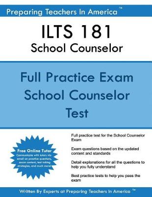 Book cover for ILTS 181 School Counselor