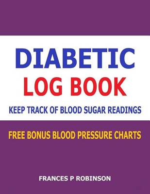 Book cover for Diabetic Log Book