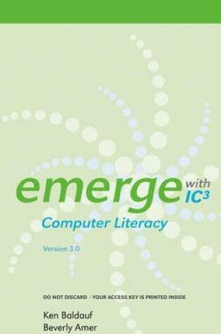 Cover of Emerge with Ic3 Computer Literacy Version 3.0 on Gateway Printed Access Card