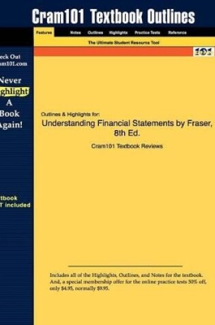 Cover of Studyguide for Understanding Financial Statements by Ormiston, Fraser &, ISBN 9780131878563