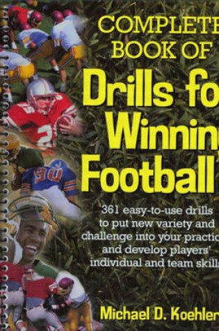 Cover of Complete Book of Drills for Winning Football