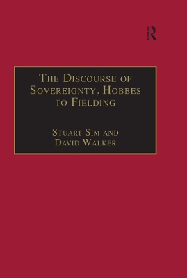 Cover of The Discourse of Sovereignty, Hobbes to Fielding